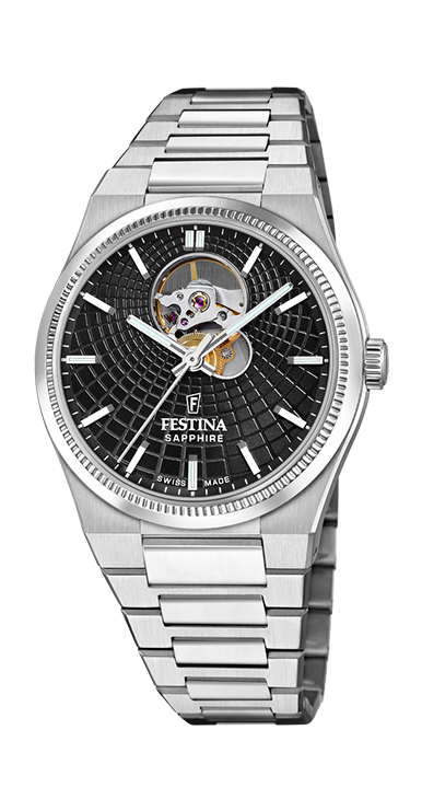 FESTINA SWISS CAB AUTOM ESF NEGRO F20053/4